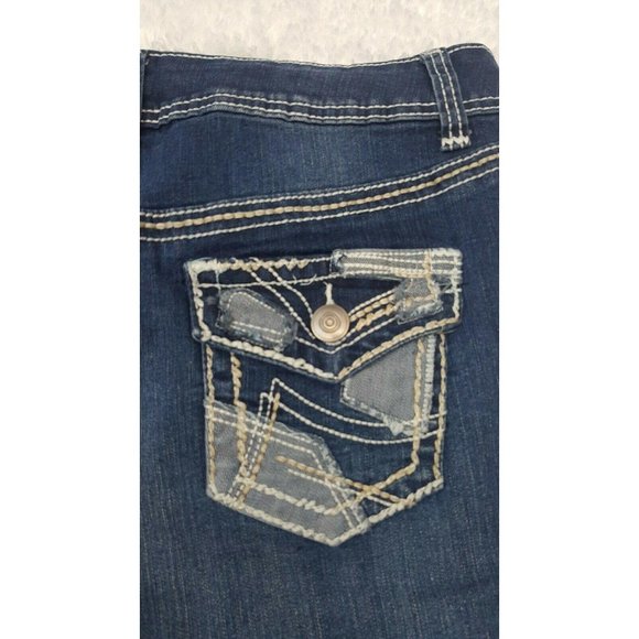Lane Bryant Denim Jeans Women Size 16 Slim Boot - Picture 4 of 11